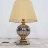 Silver-gold lamp, Italy, 1960s.