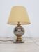 Lampe en argent et or, Italie, années 1960.