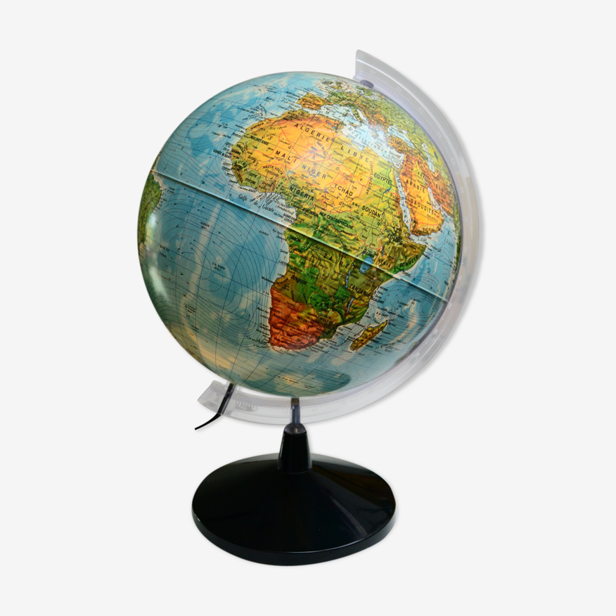 Mappemonde / globe terrestre Diamètre 15 cm – Brocante De La Ferme