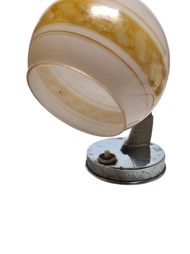 Art Deco bedside lamp, former Czechoslovakia, 1950s