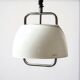 Pendant Lamp Harvey Guzzini with Large Acrylic Shade, 1970s