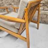 Paire de fauteuil scandinave 1960