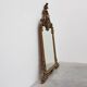 Grand miroir en bois doré de style rococo, Belgique, 20e siècle