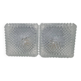 Pair of wall lights