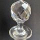 Carafe cristal soufflé et taillé