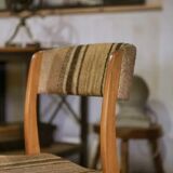 Set of 6 vintage 1960s 'Sleigh' chairs