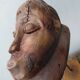 Baoulé wooden mask from Ivory Coast