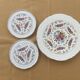 Presentation platters in artistic ceramic from the brand Cernanord Fr.