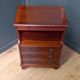 Small vintage bachelor's cabinet - bedside table