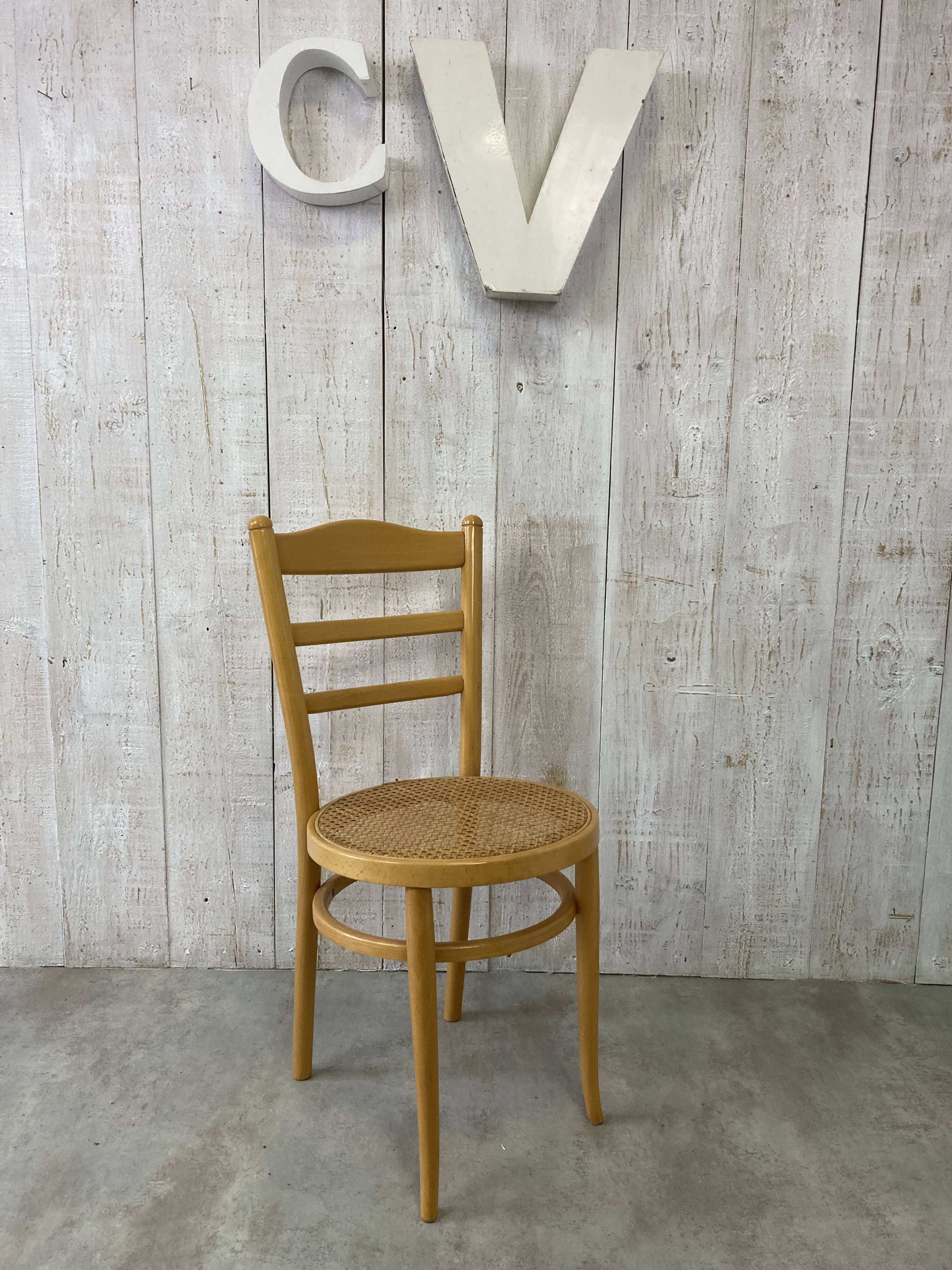 Baumann chair with caning