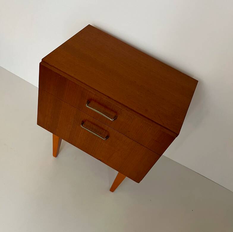 Vintage bedside table