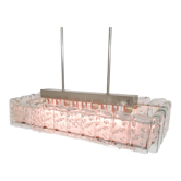 Lustre en verre par Doria, Allemagne années 1960