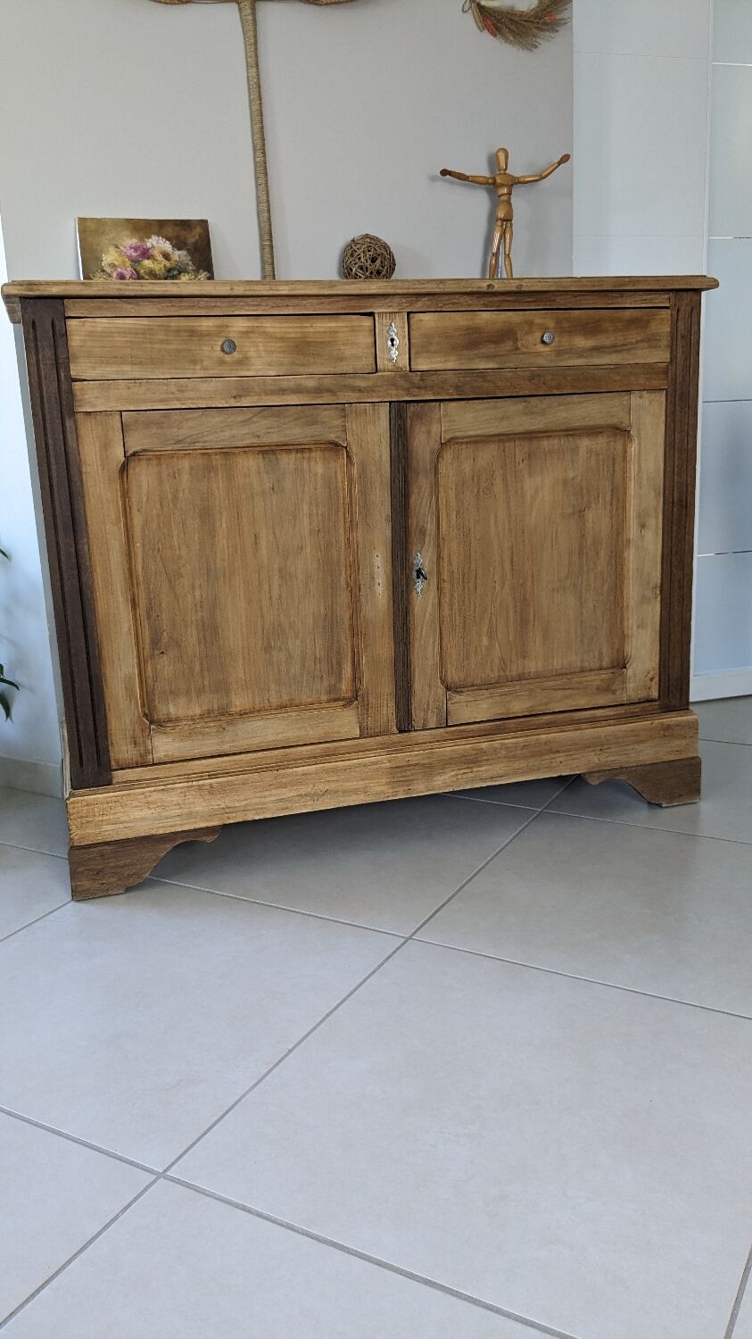 Buffet de campagne en chêne massif