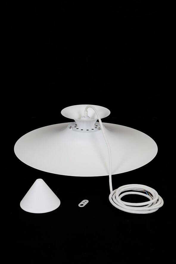 Danish modern design pendant lamp by Form-Light / 1970s / 1980s