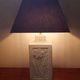 Lampe en pierre années 70