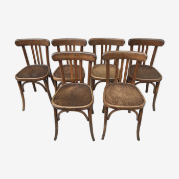 Set of 6 chairs Bistro FISCHEL