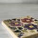 Dessous de plat céramique fleurs fait main