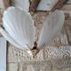 Chandelier murano shells 1970