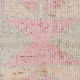 3x11 pale pink vintage runner rug 104x328cm