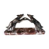 Pair of greenhouse Art Deco books signed Franjou