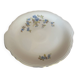 Floral tart dish in Italian ceramic by Royal Tognana