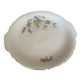 Floral tart dish in Italian ceramic by Royal Tognana