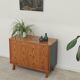 Small buffet with two doors by Frantisek Jirak, oak, 1960.