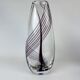 Midcentury collection of art glass vases by Vicke Lindstrand for Kosta Sweden.