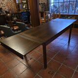 Scandinavian extendable oak table from the 1960s.