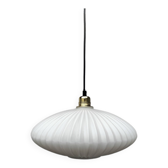 Vintage glass pendant light