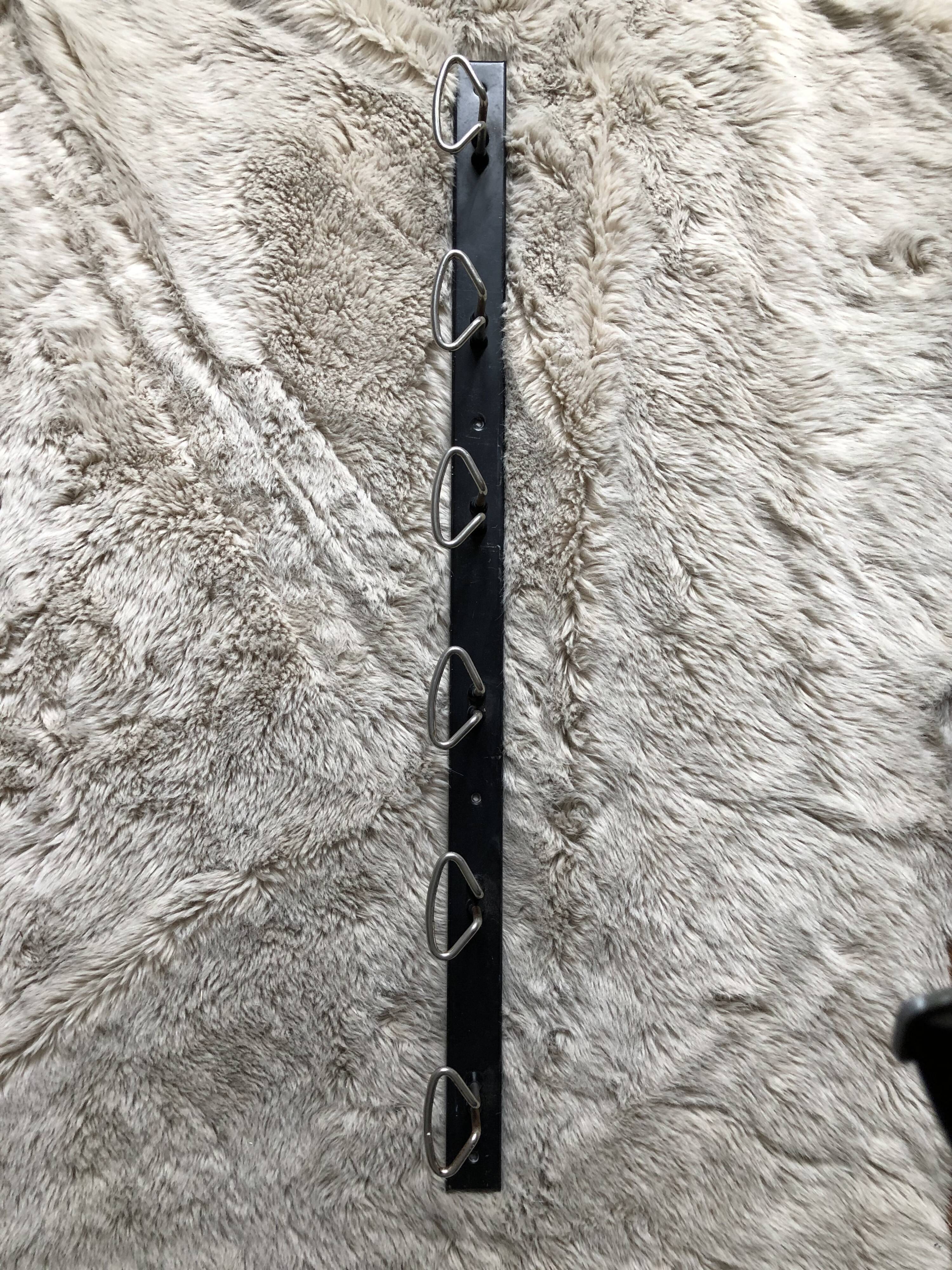 Wall coat rack 6 hooks