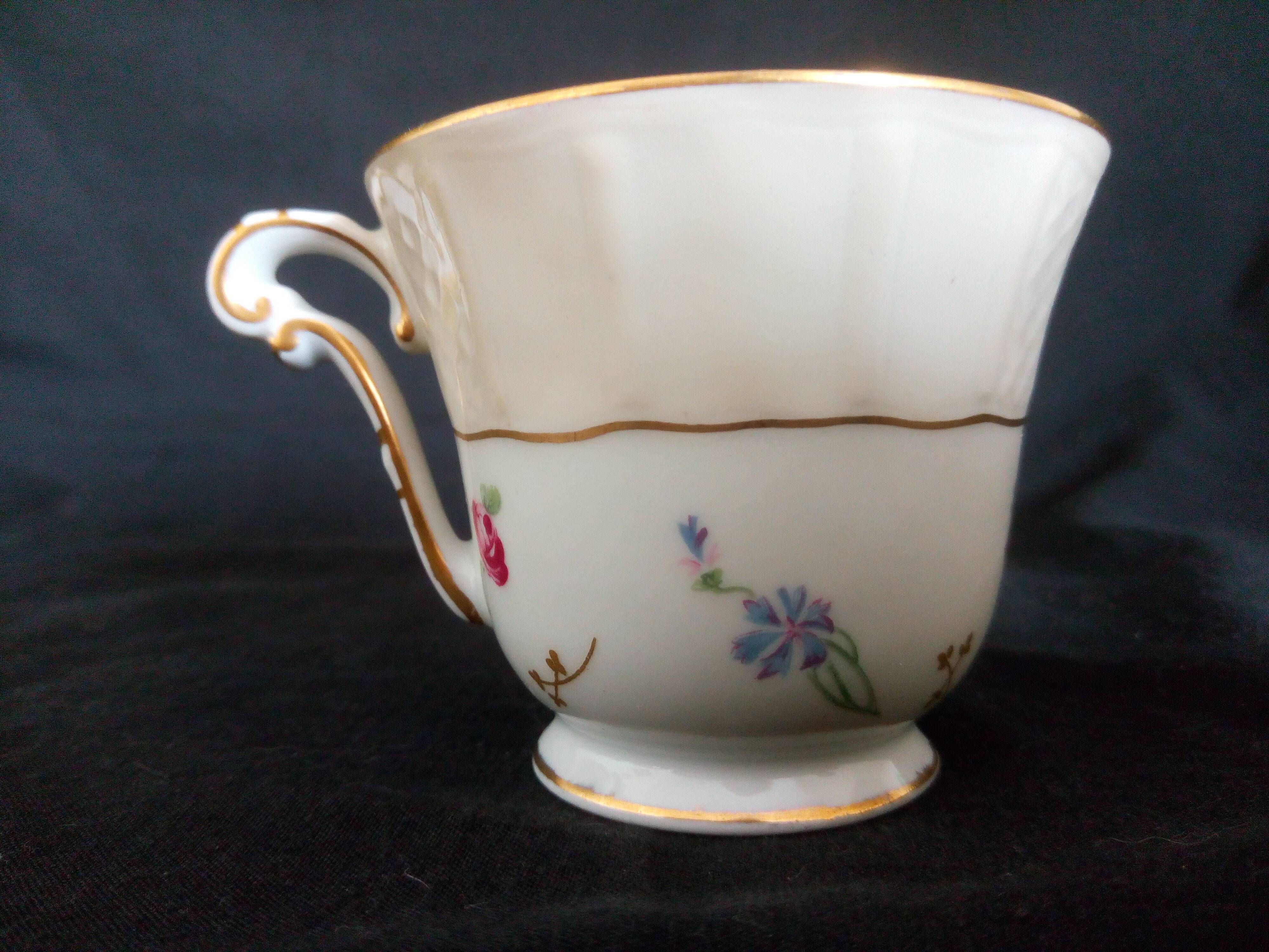 L. Bernardaud & Cie. - Limoges porcelain coffee set, Pompadour model, 1900s - 1927s