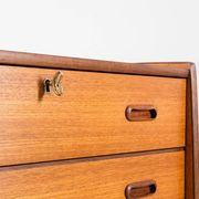Scandinavian Teak Chest of Drawers, 1960s, Mid-Century Modern