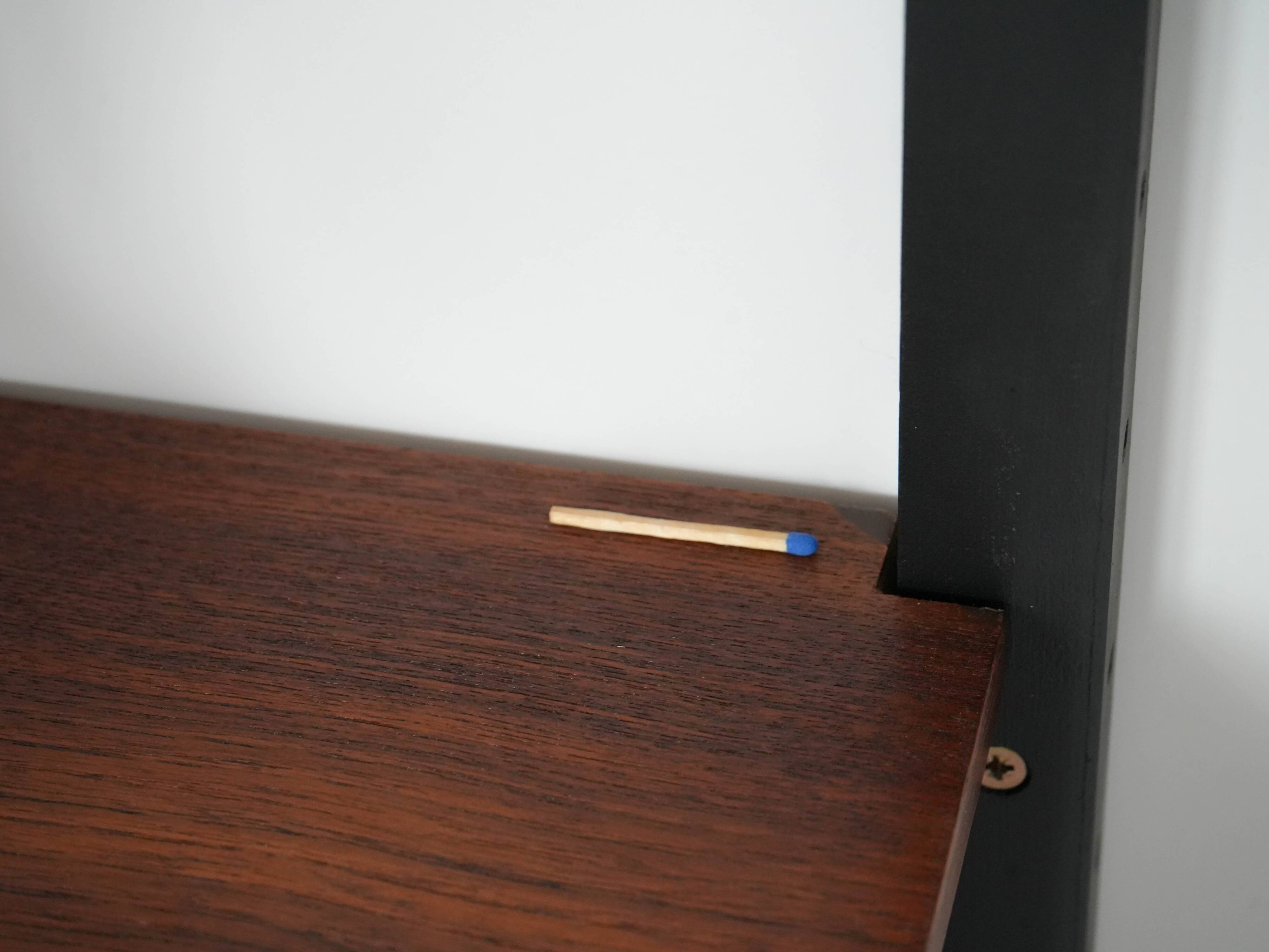 Teak shelving unit, Danish design, 1960s, production: Denmark