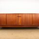 Very Large Danish Sideboard 255 cm in Teak 1960.