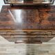 1940s Art Decò sideboard in walnut burl with mirror