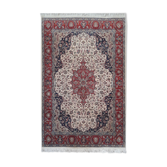 Oriental rug 191x124cm hand-knotted