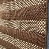 Tapis en laine rayé
