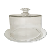 Cloche en cristal sonnant 19e