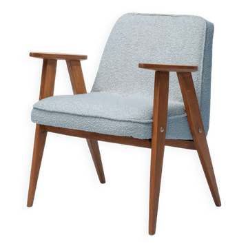 Fauteuil Chierowski 366 vintage restauré, moderne du milieu du siècle