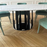 Marble table drunk rock bobois
