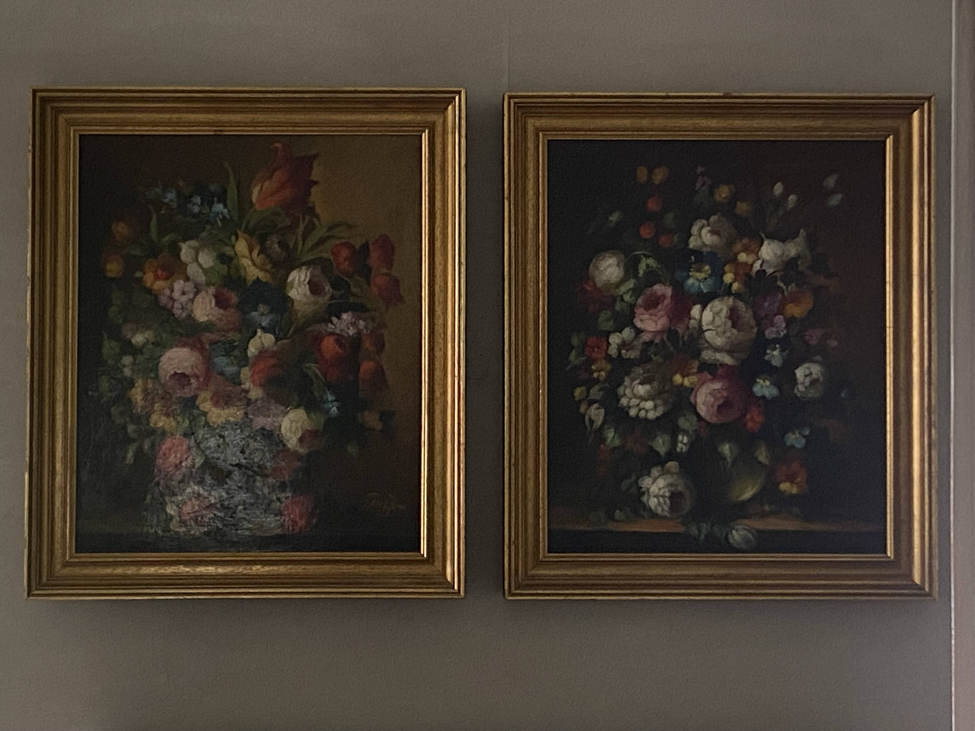 Oil painting / classic floral paintings