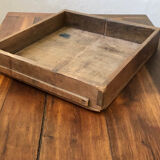 Grande table de ferme Bourguignonne en chêne époque XIX ème pieds fuseaux de forme obélisque
