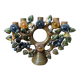 Artisanal chandelier tree of life Mexico in ceramic