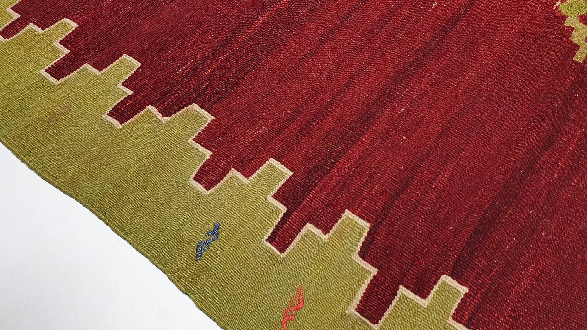 Turkish kilim rug, 217x126 cm, MYK-816