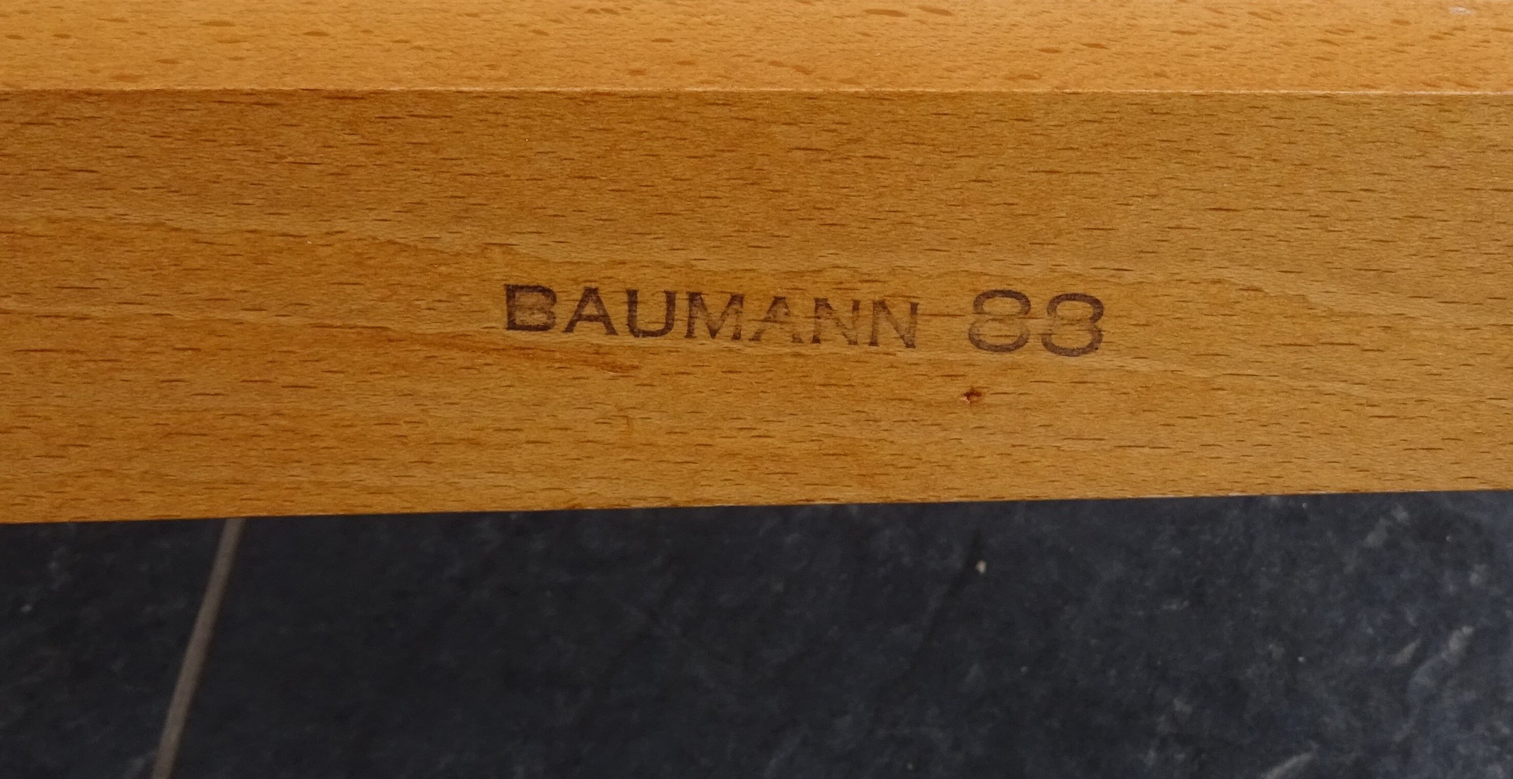 Baumann armchair fan henry julien