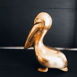 Pélican en laiton