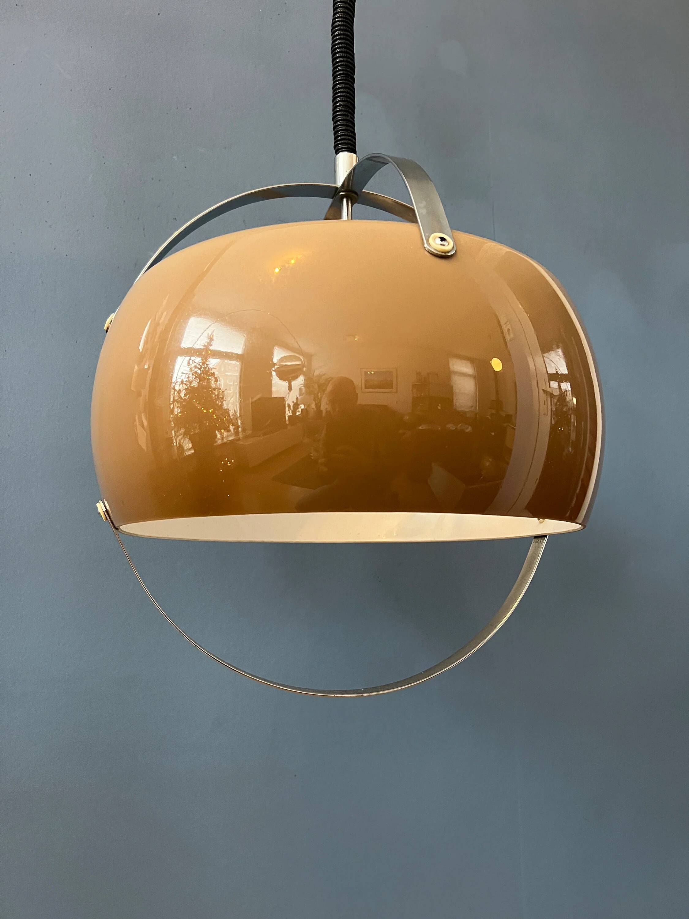 Vintage Tronconi suspension, Space Age luminaire