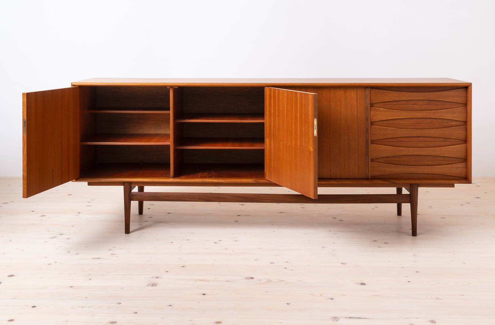 Sven Andersen teak sideboard, Scandinavian modern, mid-century modern, 1950s