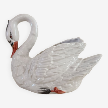 Cygne en porcelaine